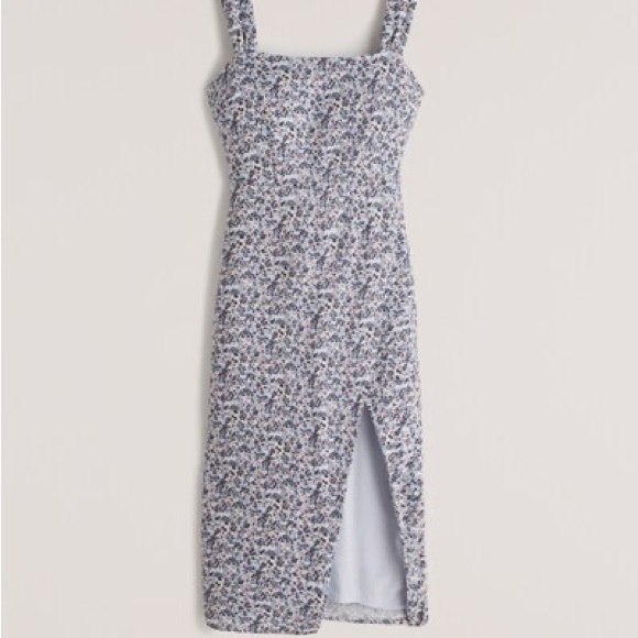 Wrap Front Linen Midi Dress - Picture 5 of 5